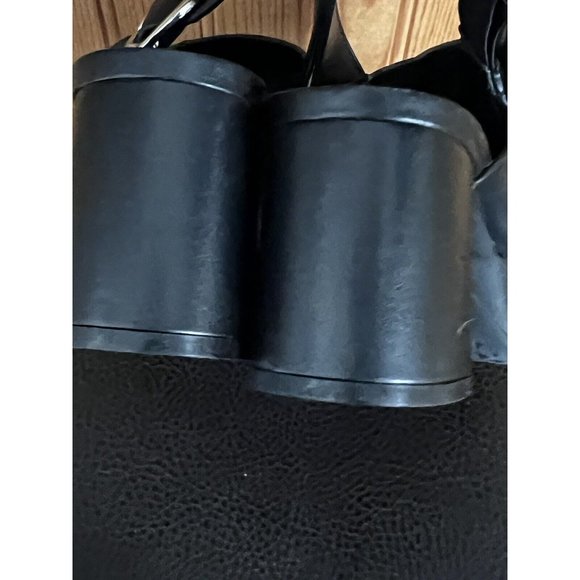 Aerosoles- Carimma Platform Black Sandal- SZ 4.5M - Picture 4 of 12